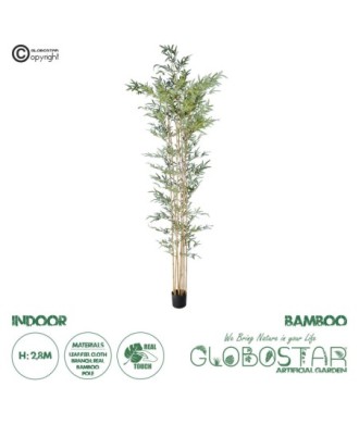 GloboStar® Artificial Garden BAMBOO 20038 Τεχνητό Διακοσμητικό Φυτό Μπαμπού Υ280cm